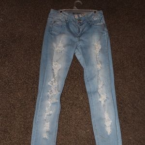 I am selling worn pants in good condition!